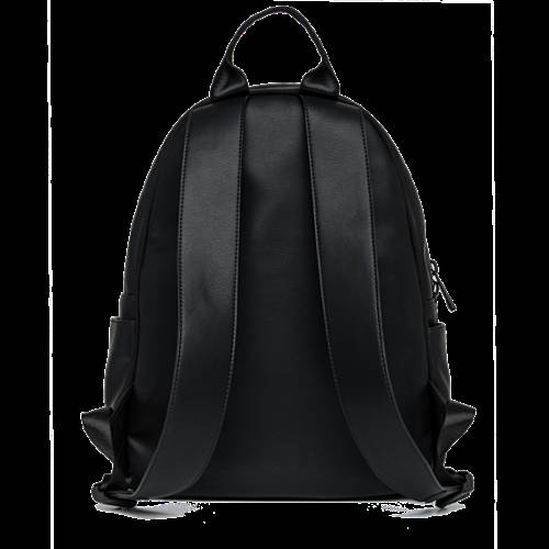 Decathlon Herren BLACK Abgerundeter Rucksack aus Kunstleder Sale