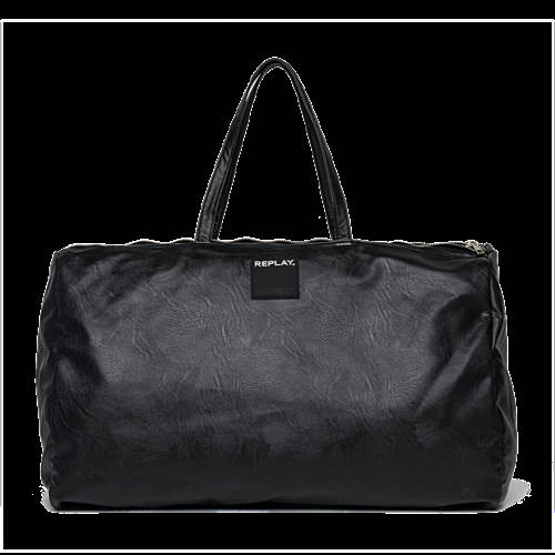 Decathlon BLACK Unisex-Reisetasche mit Kreppstruktur Damen