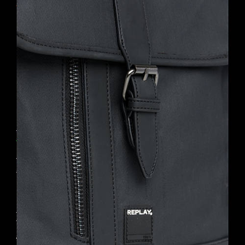 Decathlon Herren DENIM BLACK Rucksack aus gewachstem Denim Outlet