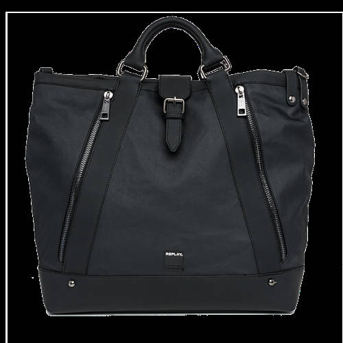 Decathlon DENIM BLACK Tasche aus gewachstem Denim Herren