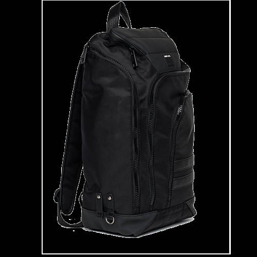 Decathlon Herren BLACK Rucksack mit vielen Taschen und Kontraststreifen Outlet