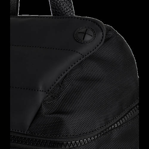 Decathlon Herren BLACK Rucksack mit vielen Taschen und Kontraststreifen Outlet