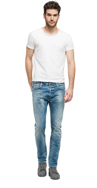 Decathlon Germany Tapered Fit Jeans RBJ.901 LIGHT DENIM