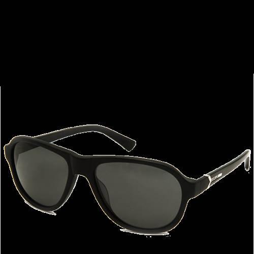 Decathlon Germany Tropfenförmige Herren-Sonnenbrille MATT BLACK/SMOKE LENSES