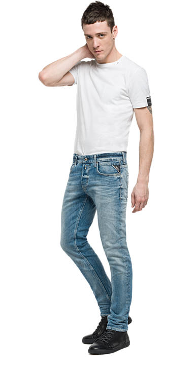 Decathlon LIGHT DENIM Straight Fit Jeans Grover Herren