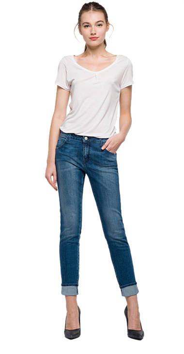 Decathlon MEDIUM DARK Slim Fit Jeans Katewin Damen