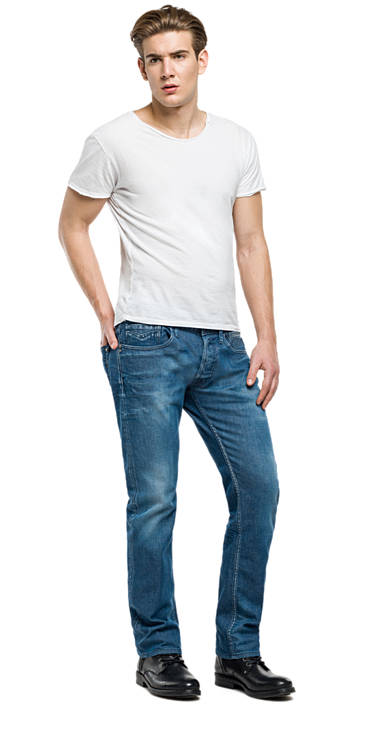 Decathlon Jeans Comfort Fit Herren