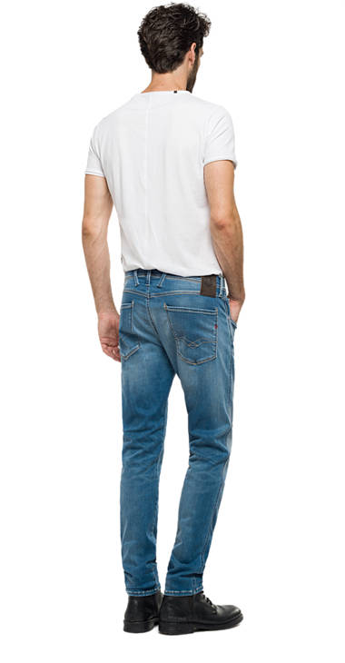 Decathlon Herren MEDIUM LIGHT Hyperflex Anbass Slim Fit-Jeans Germany