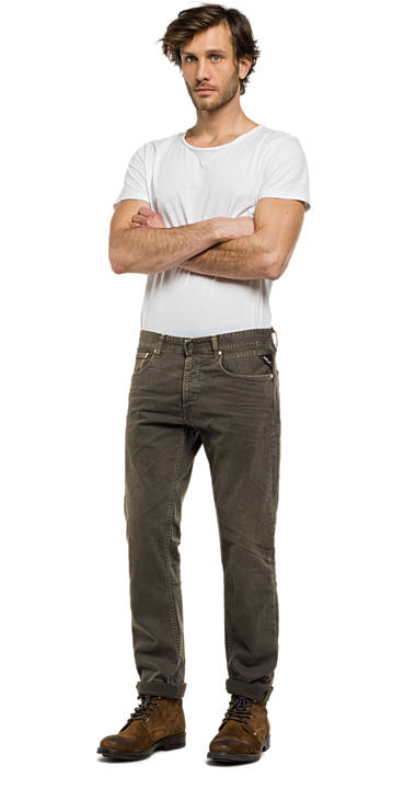 Decathlon Herren MUD Straight Fit Jeans Grover Sale