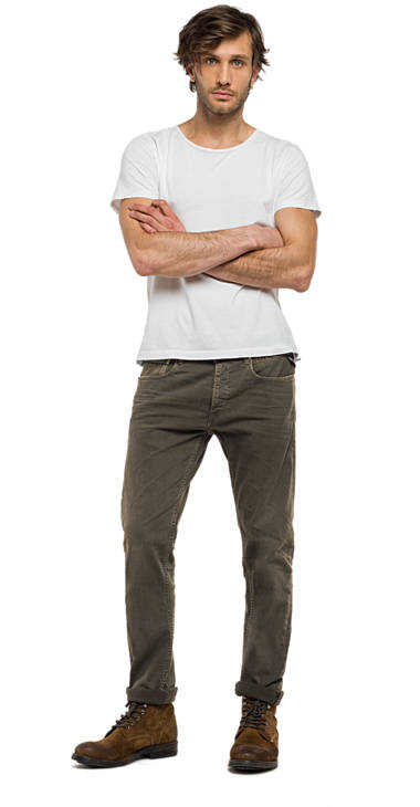 Decathlon MUD Straight Fit Jeans Grover Herren