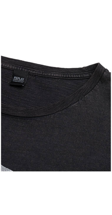 Decathlon Herren NEARLY BLACK T-Shirt mit Glitzeraufdruck 2017