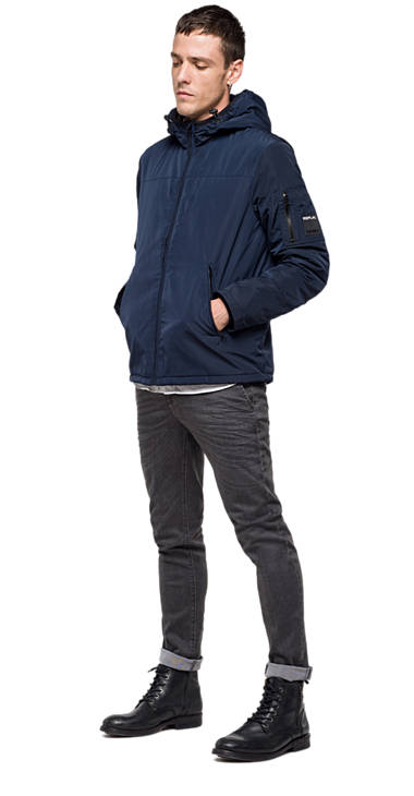 Decathlon Herren NIGHT BLUE Jacke mit Kapuze Sale