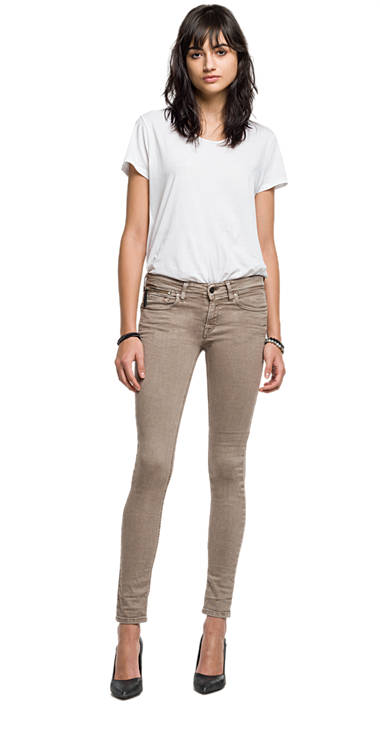 Decathlon NUT Skinny Fit Jeans Luz Coin Zip Damen