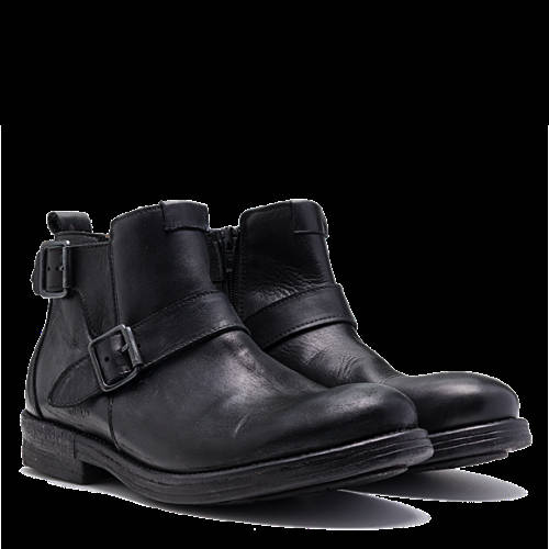 Decathlon Herren BLACK Herrenstiefel HERT aus Leder Outlet