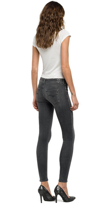 Decathlon Damen GREY DENIM Skinny Fit Jeans Hyperflex Luz Online