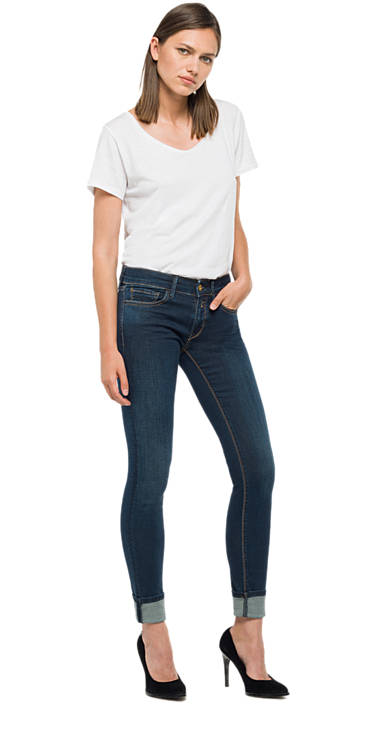 Decathlon Outlet Luz Skinny-Jeans DARK BLUE DENIM