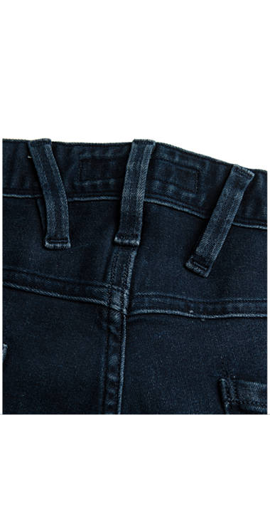 Decathlon Herren DARK BLUE DENIM Slim Fit-Jeans Anbass Online