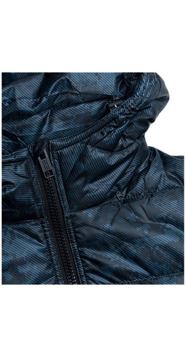 Decathlon Herren BLUE/BLACK GEOMETRIC CAMO Jacke mit Camouflage-Aufdruck Kaufen