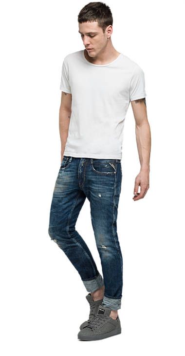 Decathlon Jeans Herren Slim Fit