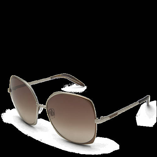 Decathlon Sonnenbrille für Damen aus Metall GRBROWN IVORY/BROWN LENSES