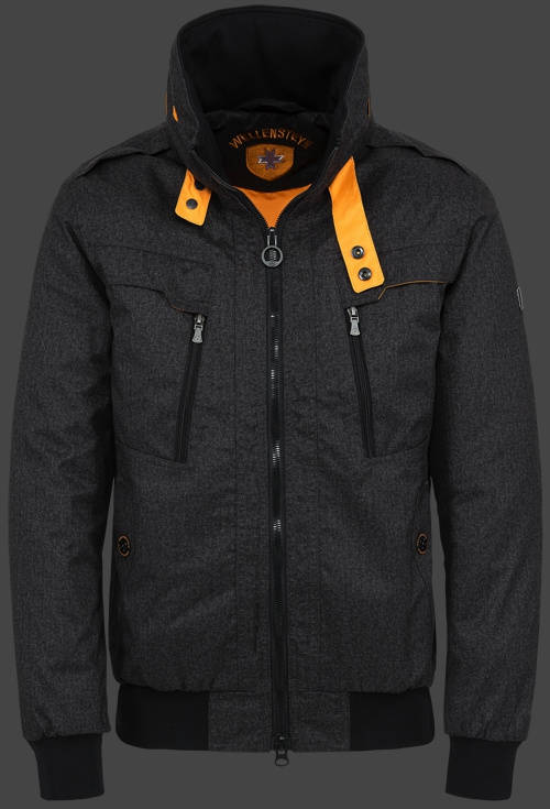 Jacket-Coast Admiralty Herren Winter,FlannelAirTec,Anthrazit jacken outlet