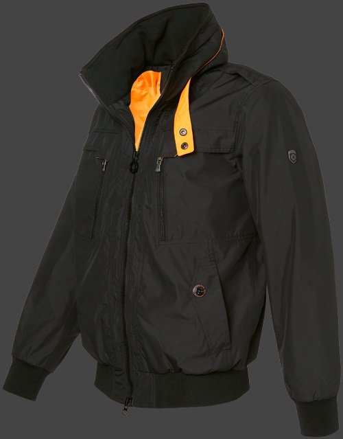 Jacket-Coast Admiralty, Poly3AirTec, Jacket-Coast jacke Schwarz