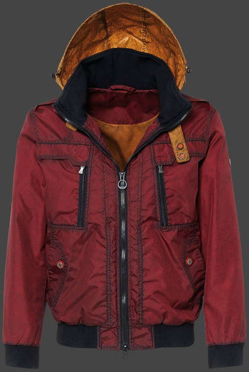 Jacket-Coast Admiralty Herren Winter,SprayTec,Darkred jacken sale