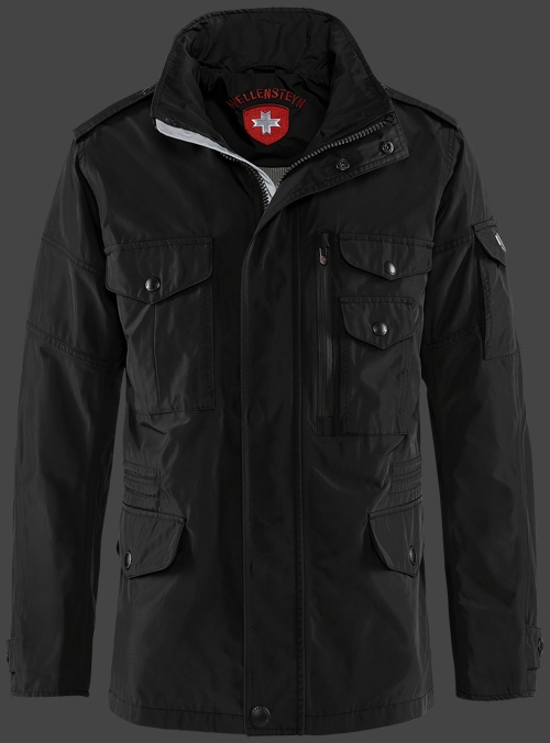 Jacket-Coast Airport Herren Winter,HaHeMeAirTec,Schwarz jacken outlet