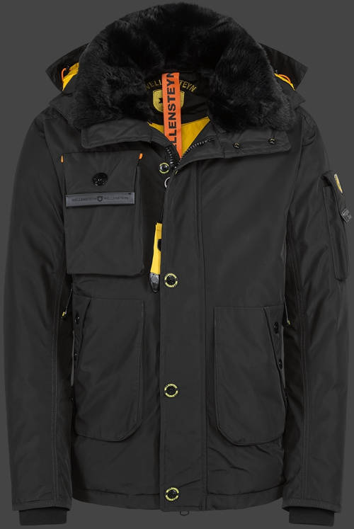 Jacket-Coast Ameriquest Herren Winter,HaHeMeAirTec,Graphit jacken outlet