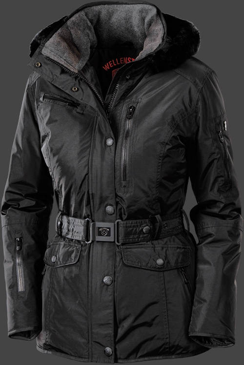 Jacket-Coast Amethyst Damen Winter,MidnightAirTec,Schwarz jacken sale