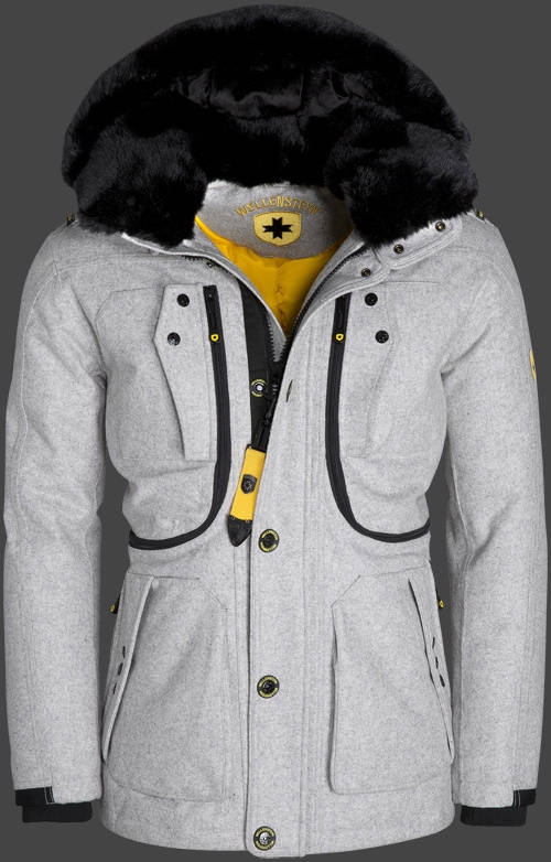 Jacket-Coast Artigiano Herren Winter,ElWoAirTec,Flanellgrey jacken outlet