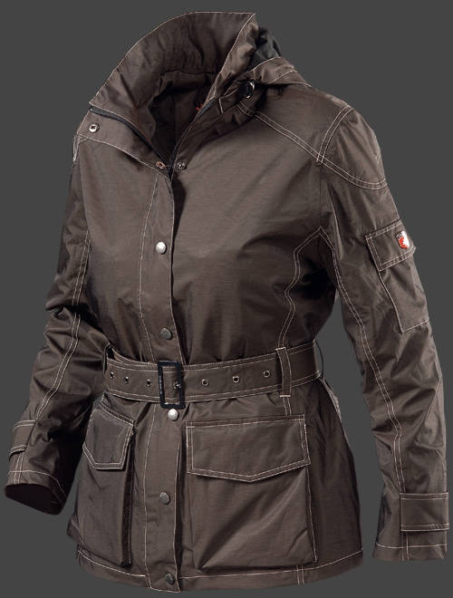 Jacket-Coast Barbados Damen Sommer,NyPolAirTec,Brownblack jacken outlet