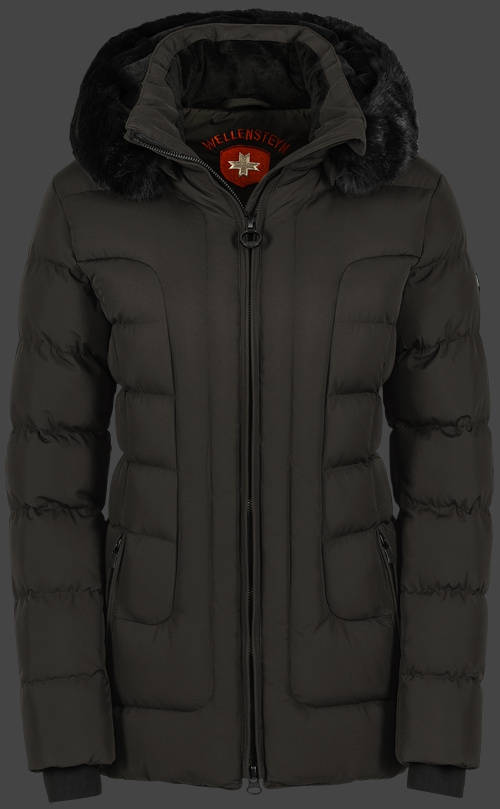 Jacket-Coast Belvedere Medium Damen Winter,PolyAirLite,Espresso jacken online