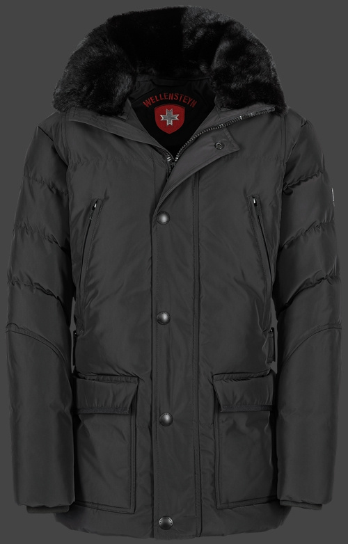 Jacket-Coast Beverly Hills Herren Winter,HaHeMeAirTec,Schwarz jacken outlet