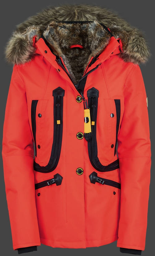 Jacket-Coast Brasilera Damen Winter,SeNonAirTec,Neonred jacken outlet