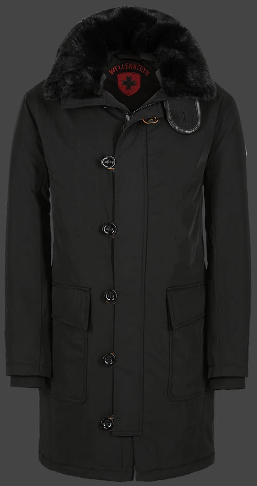 Jacket-Coast Canary Men Herren Winter,ElaDuAirTec,Schwarz jacken outlet