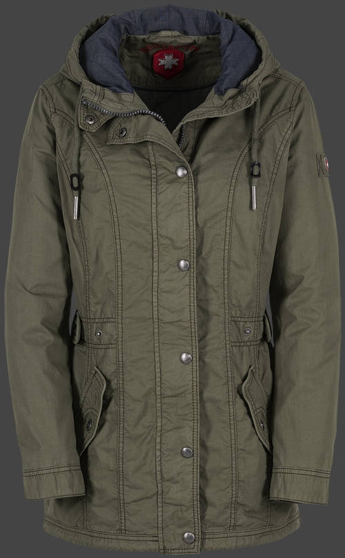 Jacket-Coast Caribe Damen Sommer,OsCoAirLight,Olive jacken online