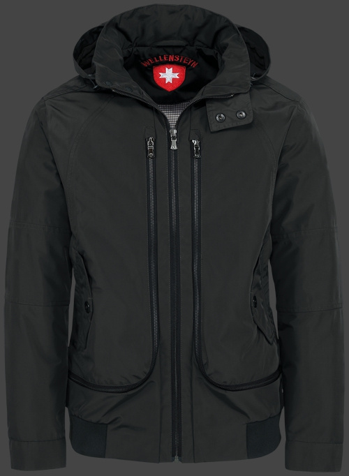 Jacket-Coast Caspian Herren Winter,CaspiAirTec,Schwarz jacken outlet