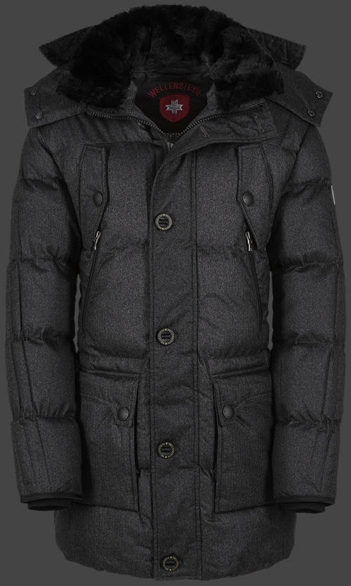 Jacket-Coast Centurio Herren Winter,FlannelAirTec,Anthrazit jacken online