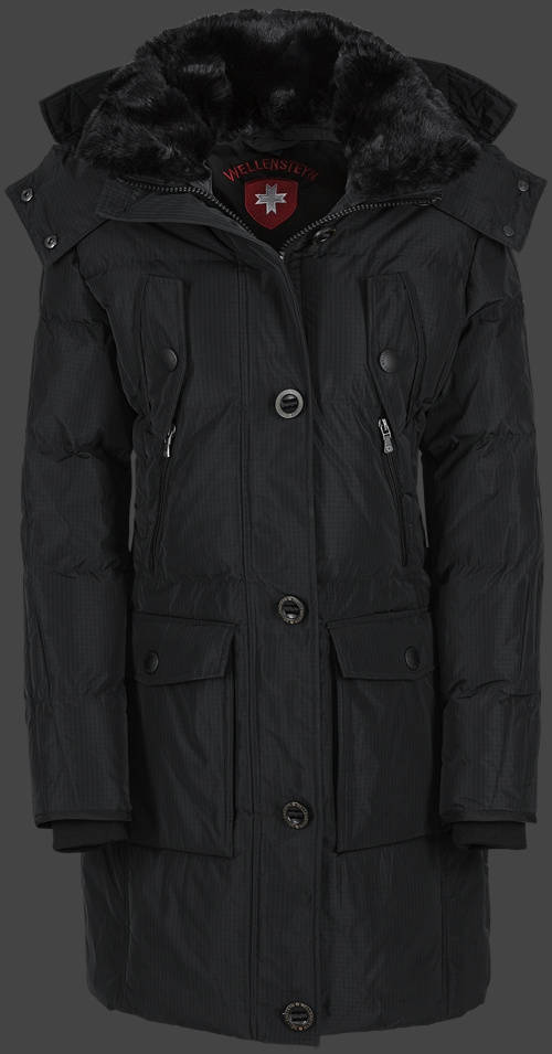 Jacket-Coast Centurion Lady Damen Winter,DobbyCheckAirTec,Navycheck jacken online