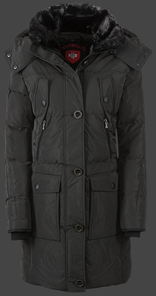 Jacket-Coast Centurion Lady Damen Winter,DobbyCheckAirTec,Titancheck jacken sale