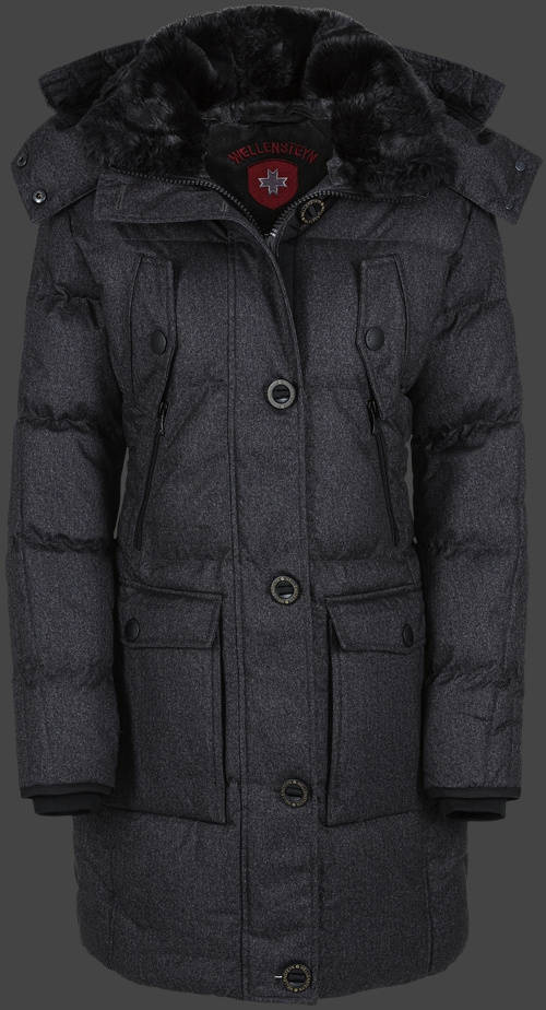 Jacket-Coast Centurion Lady Damen Winter,FlannelAirTec,Anthrazit jacken online