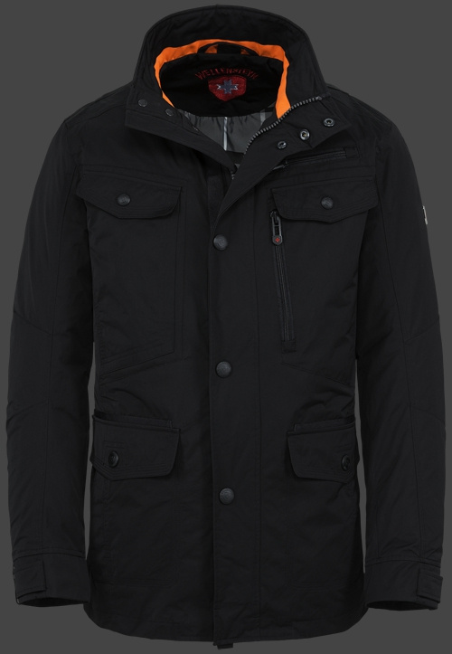 Jacket-Coast Chester Herren Winter,MeMaHiTex,Schwarz jacken outlet