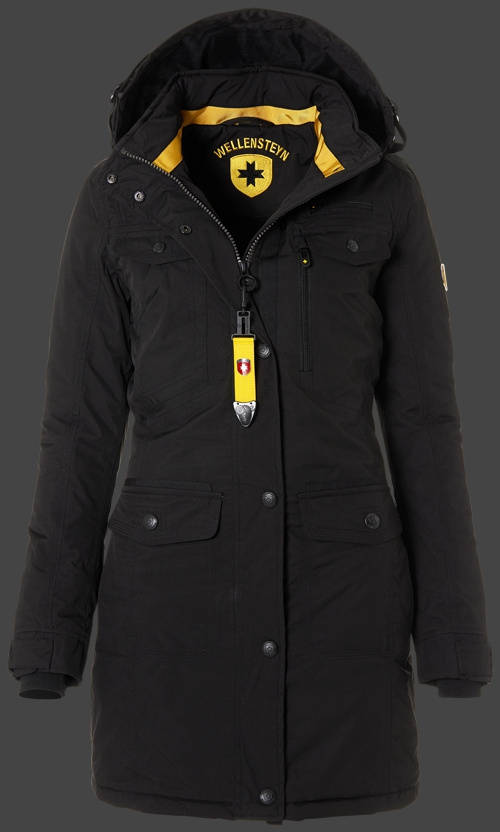 Jacket-Coast Chester Lady Winter Damen Winter,PolyHiTec,Schwarz jacken online