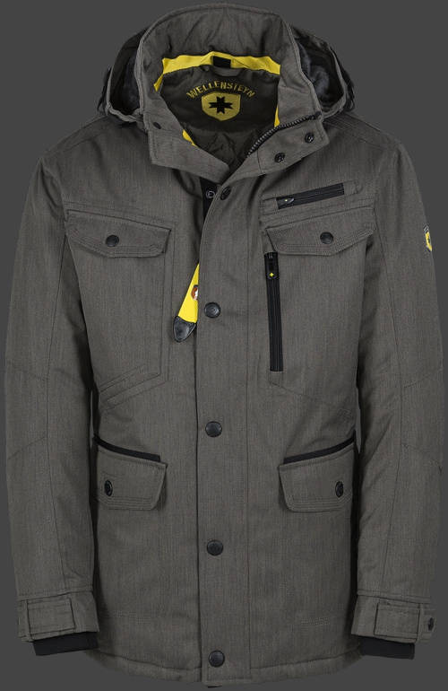 Jacket-Coast Chester Winter Herren Winter,BosAirTec,Saltpepper jacken online