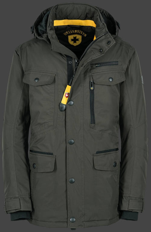 Jacket-Coast Chester Winter Herren Winter,PolyHiTec,Blackarmy jacken outlet