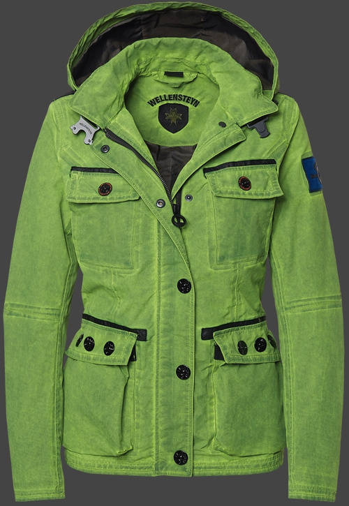 Jacket-Coast Chillie Damen Sommer,TasAirTec,Phosphorgreen jacken outlet