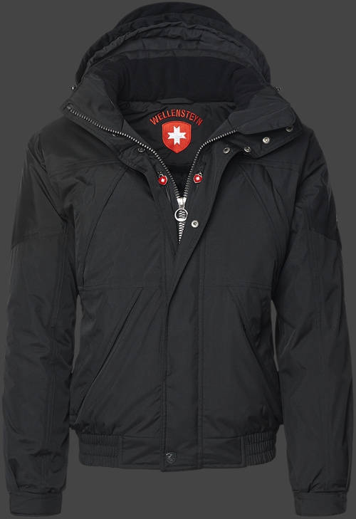 Jacket-Coast Cliffjacke Herren Winter,PolyHiTec,Schwarz jacken online