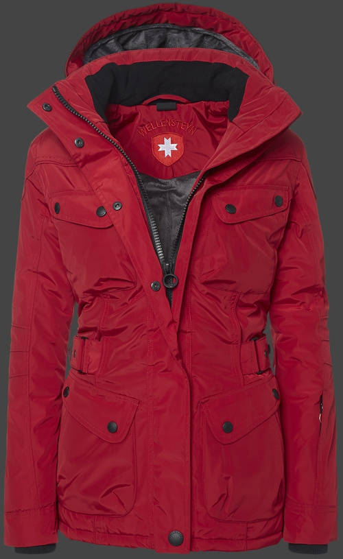 Jacket-Coast Cosmo Damen Winter,TiSaAirTec,Darkred jacken online