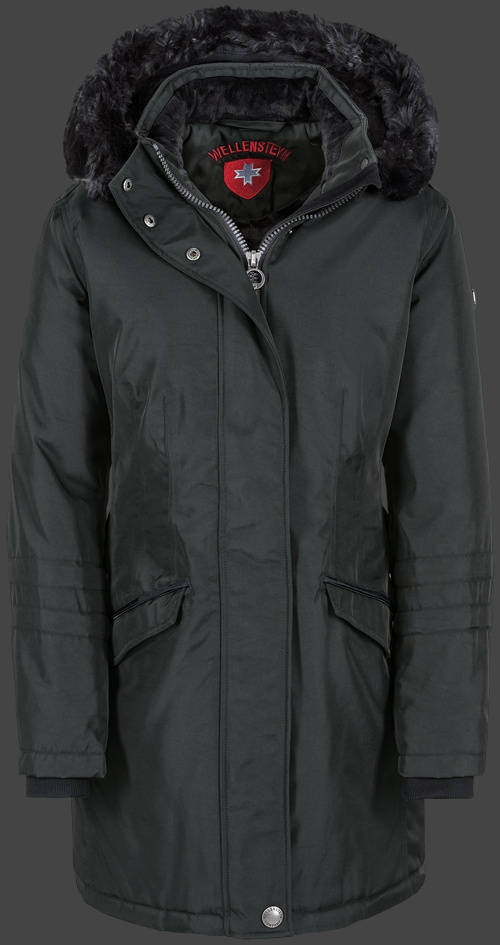 Jacket-Coast Darling Damen Winter,RainbowAirTec,Schwarz jacken online